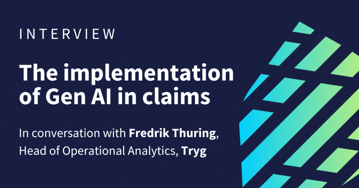 The implementation of Gen AI in claims