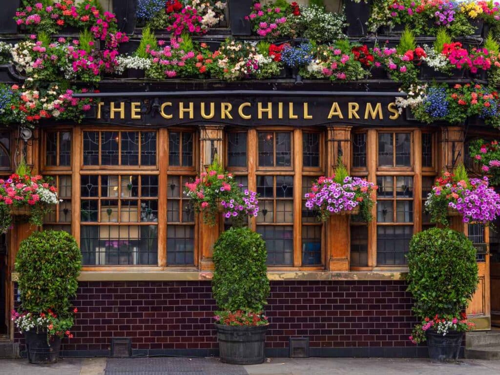 Churchill Arms_Editorial_Use_Only