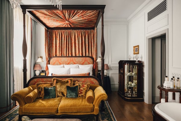 The Ned London bedroom