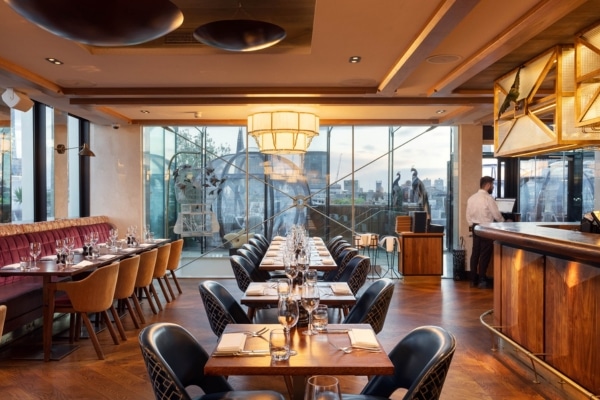 Montcalm Royal Hotel London bar and restaurant