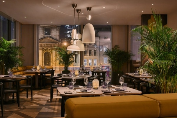 Pan Pacific London dining
